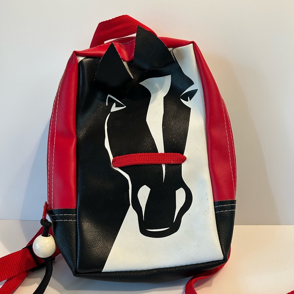 Horse mini backpack/purse.